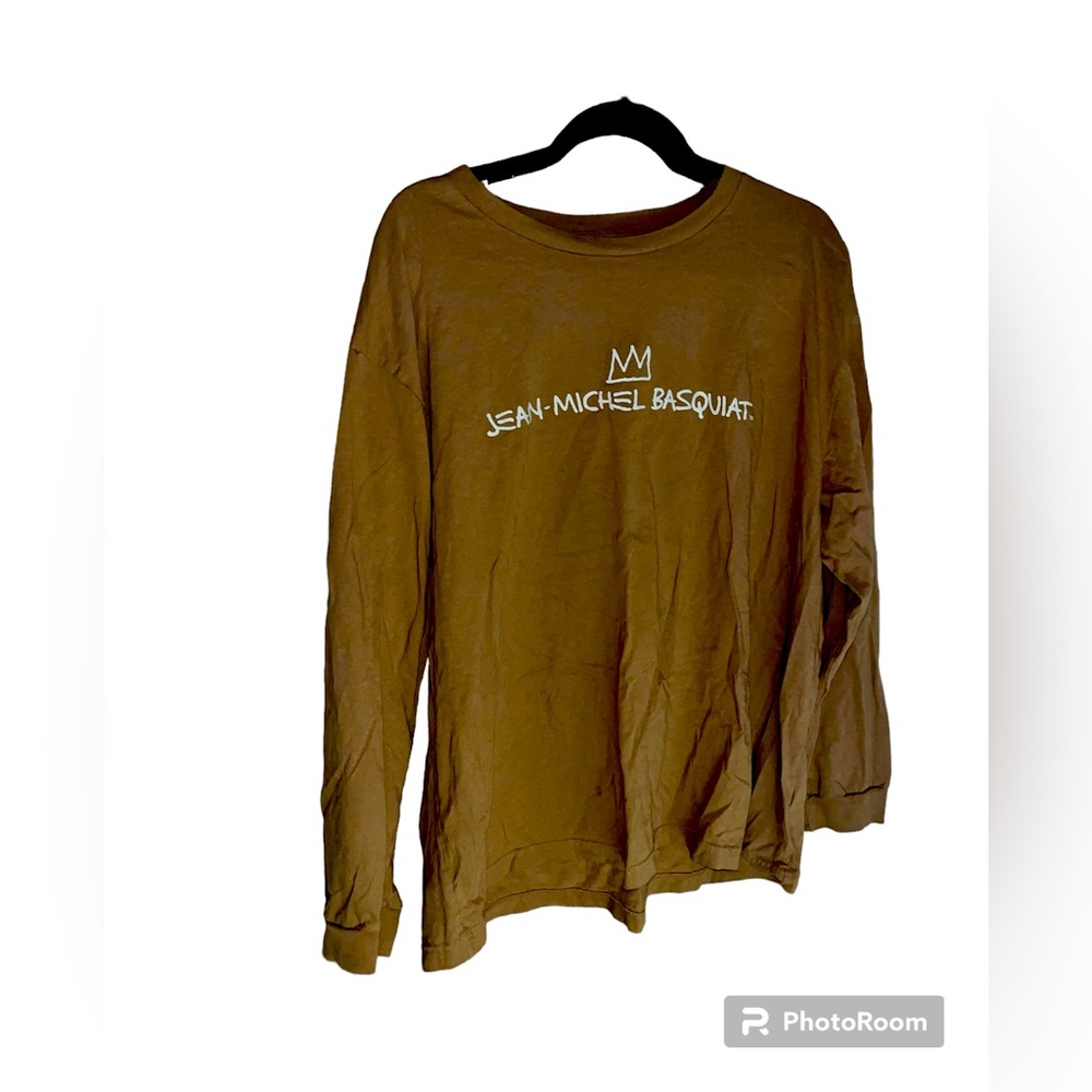 Jean-Micheal Basquiat Gap Edition long sleeve designer shirt